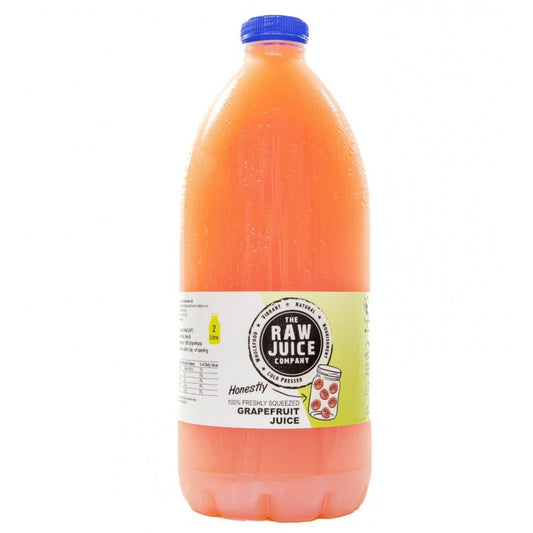 Freshly Cold Pressed 100% Ruby Grapefruit Juice - 2 Litre