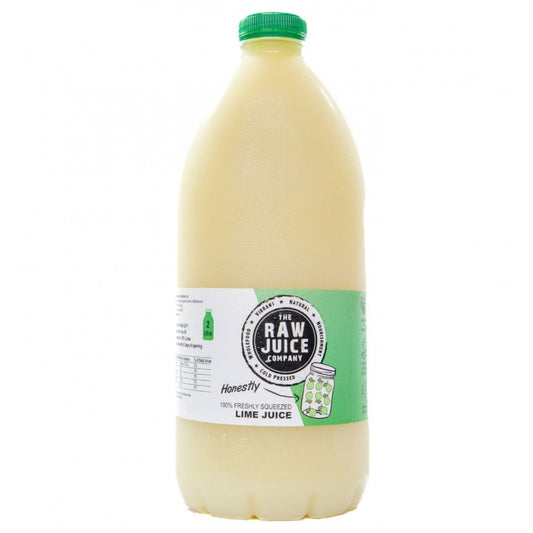 Freshly Cold Pressed 100% Lime Juice - 2 Litre