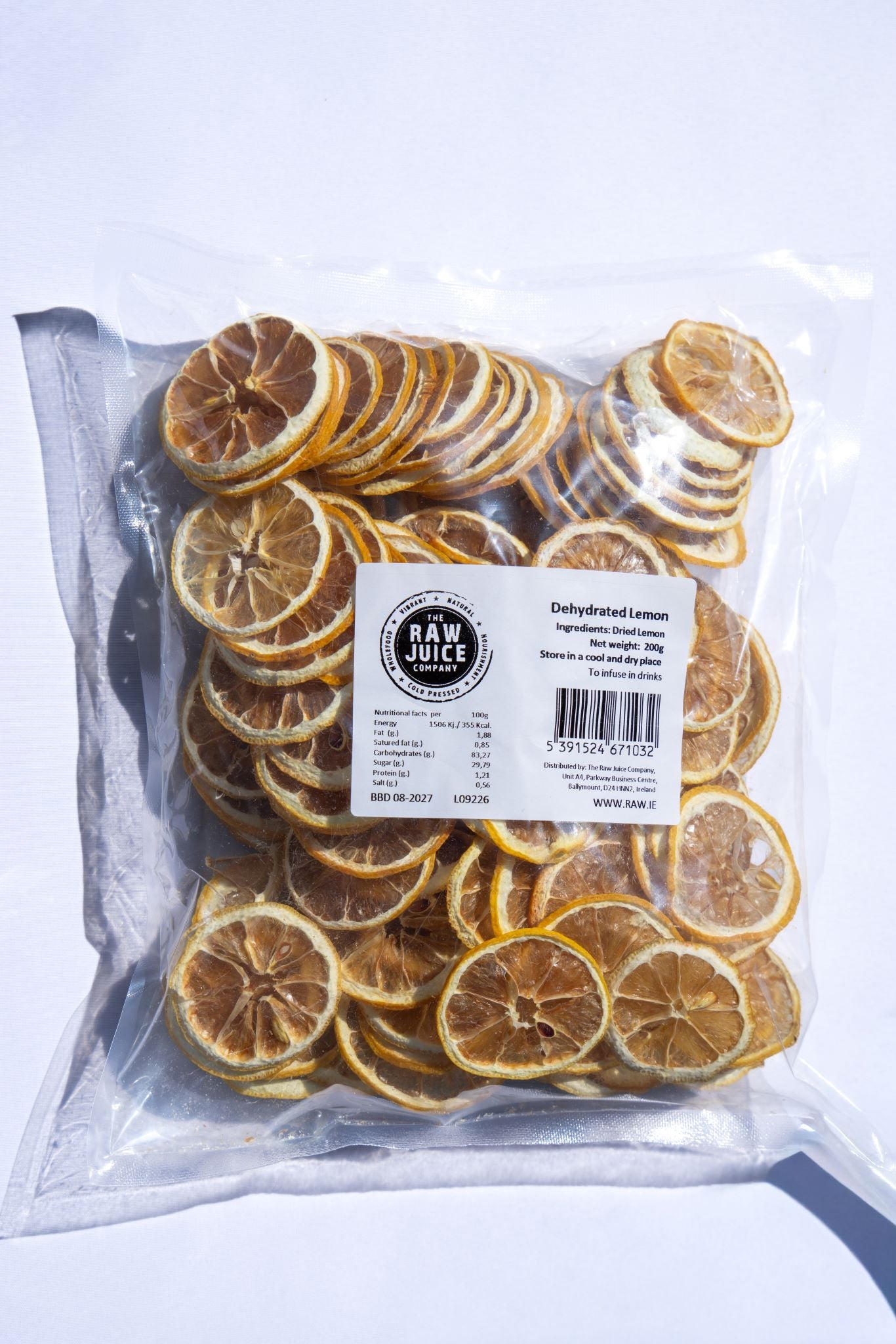 Dehydrated Lemon Slices 200g